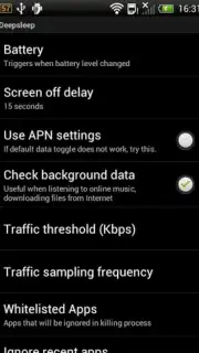 Deep Sleep Battery Saver captura 1