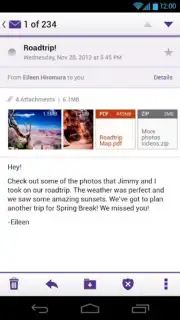 Yahoo Mail captura 2