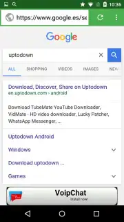 Turbo Browser captura 7