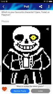 Undertale Amino captura 2