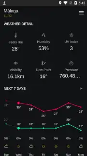 Weather Live captura 6