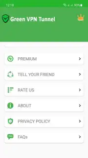 Green VPN Tunnel - Super Fast Net captura 3