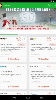 Rakuten Ebates captura 4
