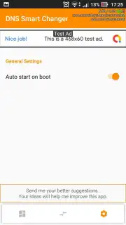 DNS Smart Changer captura 4