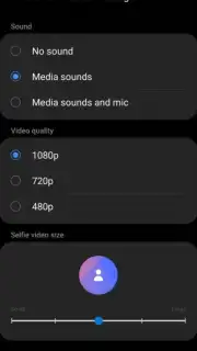 Samsung Record screen captura 1