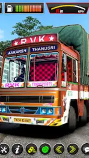 Indian Truck Cargo Lorry Games captura 2