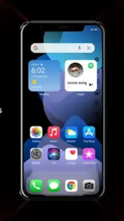 iOS Launcher: iPhone 15 Pro captura 1