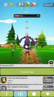 Taps and Dragons - Idle Heroes captura 3