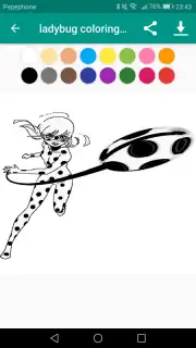 Coloring Ladybug & Blackcat captura 2