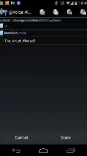 Voice Aloud Reader captura 3