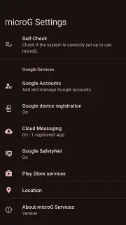 microG Services (GmsCore) captura 8