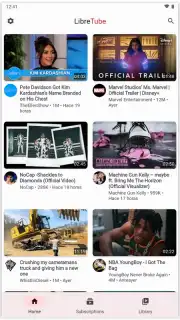LibreTube captura 1