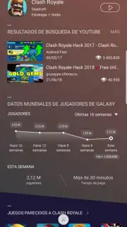 Samsung Game Launcher captura 4