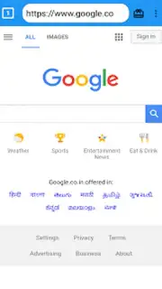 India Browser captura 5