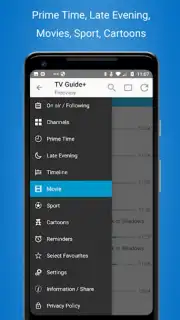 TV Listings Guide UK Cisana TV captura 1