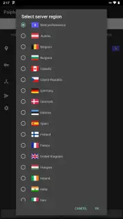 PsiPhon captura 12