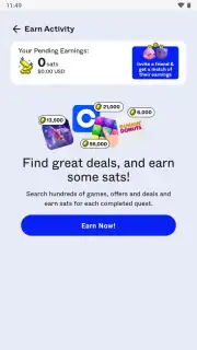 ZBD: Earn Bitcoin Rewards captura 8