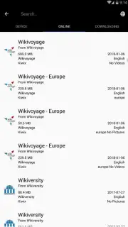 Kiwix offline captura 9