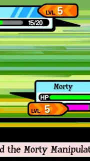 Pocket Mortys captura 10