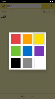 ColorNote Notepad captura 7
