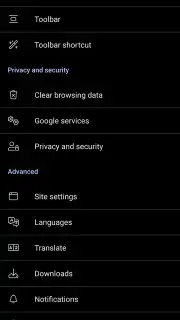 Kiwi Browser captura 10