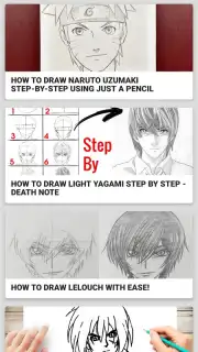 Learn to draw anime captura 11