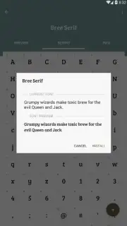Font Installer captura 12