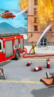 Rescue Fire Truck Simulator 3D captura 5