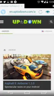 Javelin Browser captura 2