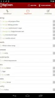 BigOven Recipes captura 4