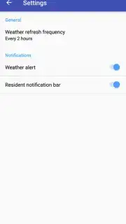 Weather Lite captura 3