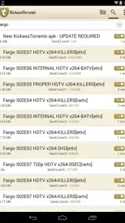 KickassTorrents App captura 1