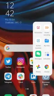 ColorOS Smart Sidebar captura 2