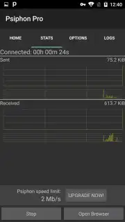 Psiphon Pro captura 6