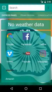 Soni indian browser captura 2