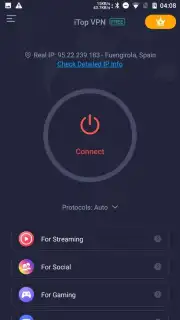 iTop VPN captura 3