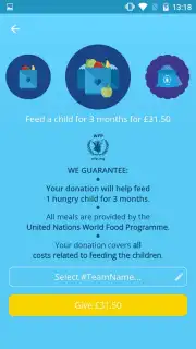 ShareTheMeal captura 3