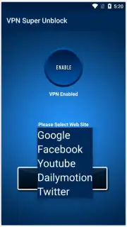 VPN Super Unblock captura 3