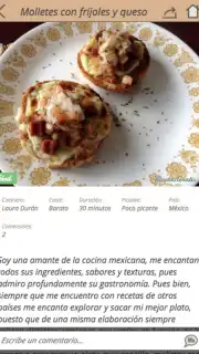 Recetas Mexicanas captura 7