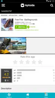 Aptoide Lite captura 8