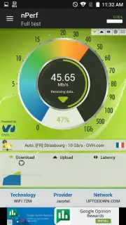 nPerf Speed Test captura 8
