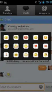 eBuddy Messenger captura 2