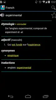 French Dictionary - Offline captura 3