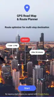 GPS Road Map captura 1