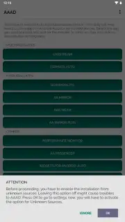 Android Auto Apps Downloader (AAAD) captura 3