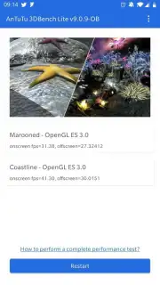AnTuTu 3DBench Lite captura 1