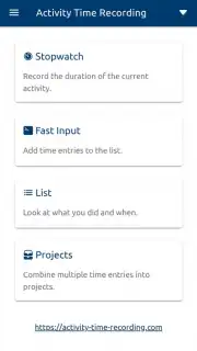 aTimeRecording - Online Time Tracking captura 8