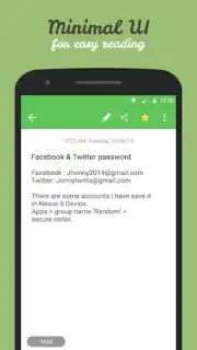 Secure Notes captura 5