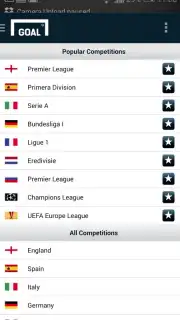 Goal Live Scores captura 3
