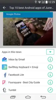 1Mobile Market Lite captura 3